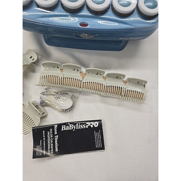 BaByliss PRO Nano Titanium Jumbo Rollers Curlers Hairsetter - Picture 3 of 10